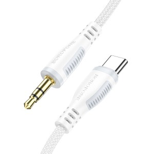 borofone-bl14-digital-audio-conversion-cable-tc-white