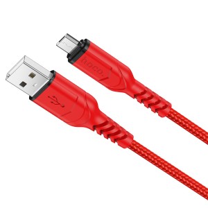 hoco-x59-victory-charging-data-cable-for-micro-usb-red