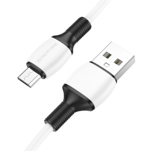 borofone-bx84-rise-charging-data-cable-usb-to-musb-white