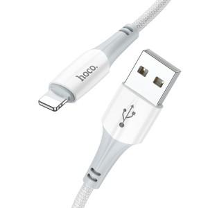 hoco-x70-ferry-charging-data-cable-usb-to-lightning-white